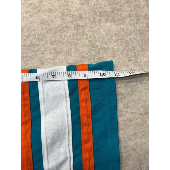 Vintage Miami Dolphins NFL T-shirt Team Rated Made in USA Oversized V-neck Slouc - Picture 9 of 10